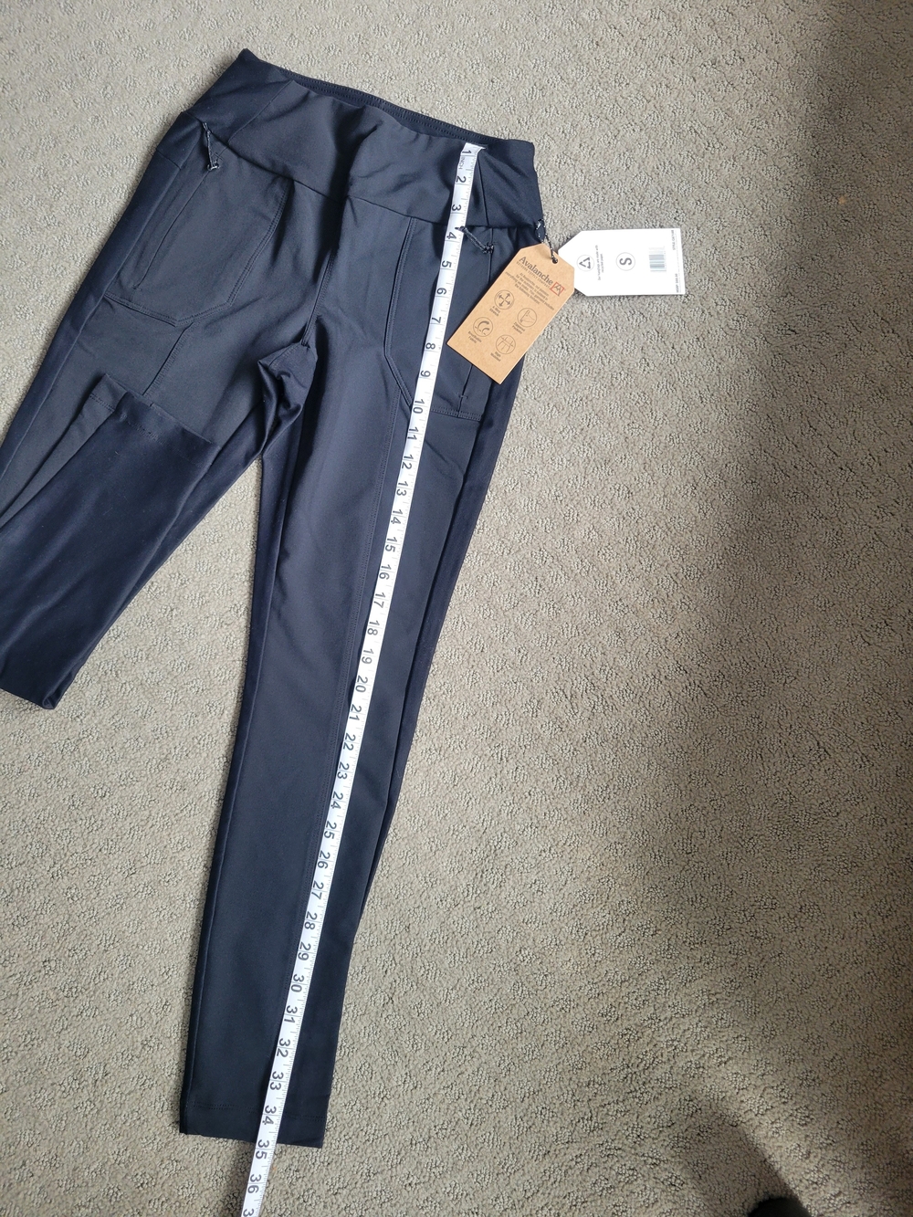 Active Stretch Pants with Pockets - Picture 6 of 8